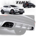 tuix dual muffler kit 2wd 4wd hyundai santa fe dm 2012-15